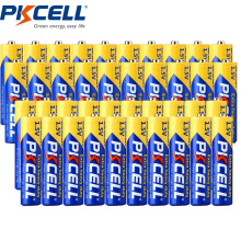 40pcs/lot - PKCELL 20Pcs 1.5V R03P AAA Battery + 20Pcs 1.5V AA Batteries R6P Dry Batteries 2A/3A Dry And Primary Battery