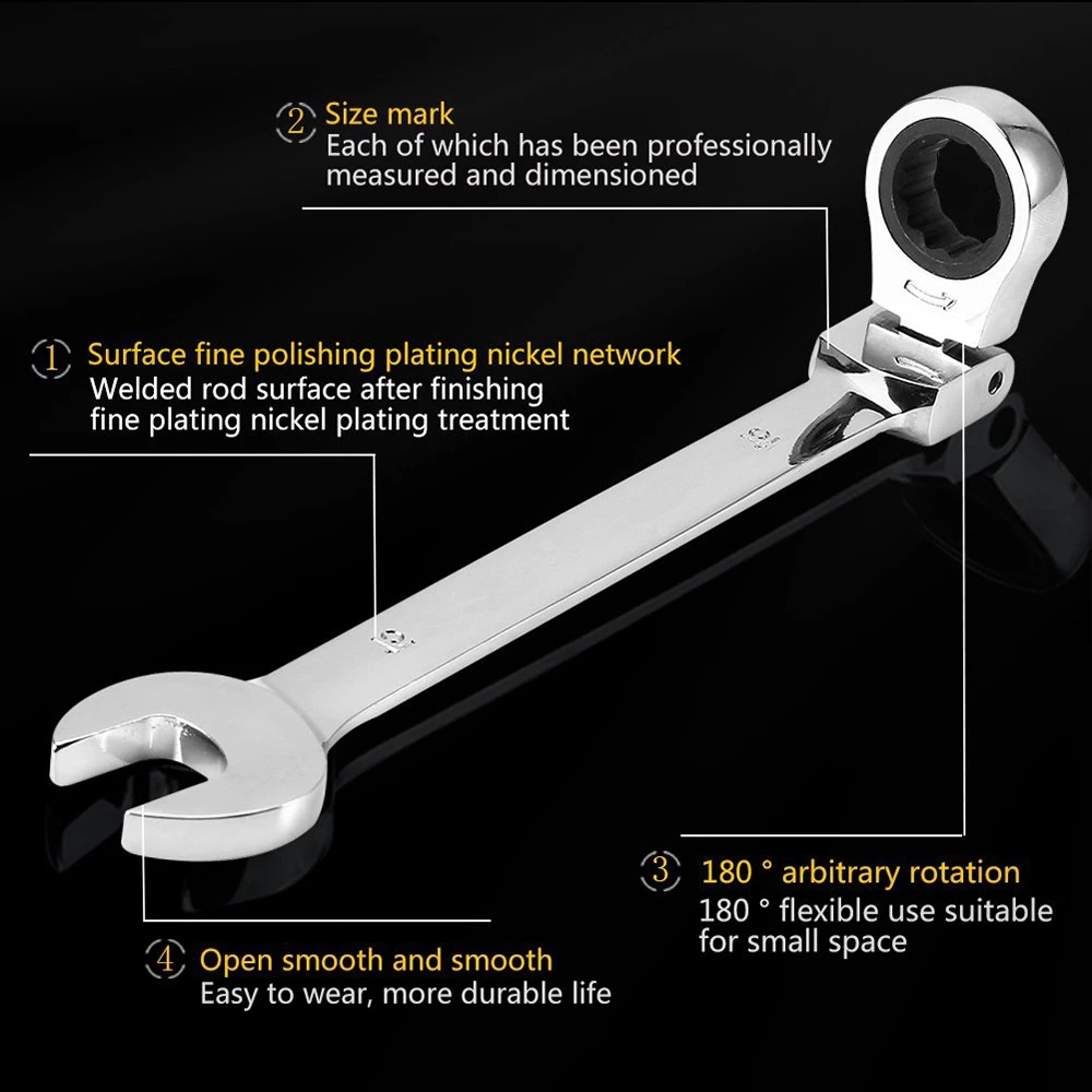 Ratchet Wrench. Multi-function Wrench Set. Car Repair Tools. Key Set. Master Key of Machine Tool. Torque Wrench, Socket Wrench