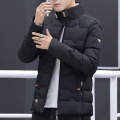 2021 New Winter Coat Men Thicken Casual Parka Slim Fit Outwear Waterproof Warm Stand Collar Outwear Coat