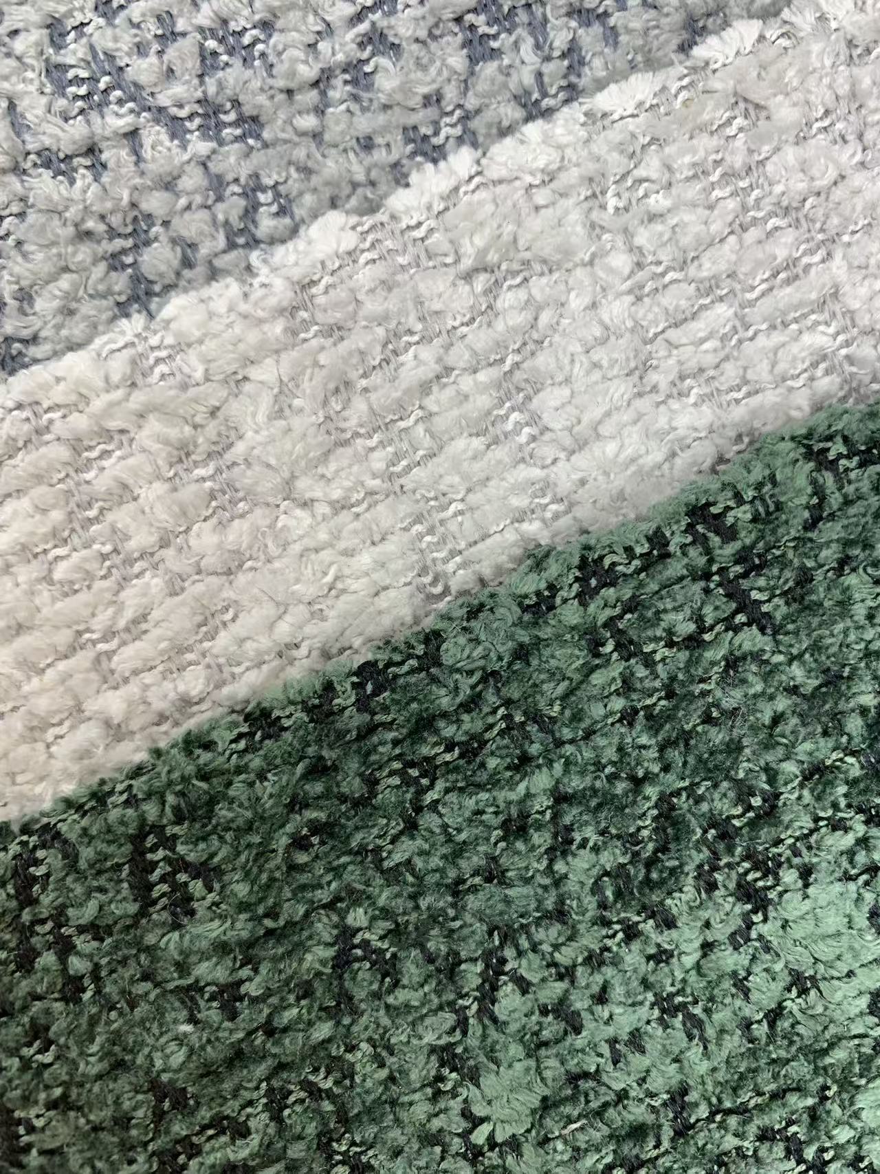 High Quality Houndstooth Upholstery Fabric for Sofa