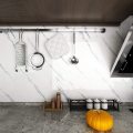 Marble Vinyl Film Self Adhesive Wallpaper Thick Waterproof Cabinet Table Marble Pattern Kitchen Oil-proof PVC Wallpaper