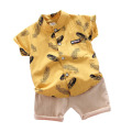 Boy Clothing Casual Baby Girl's Summer Clothes Set Sports Shirt+ Shorts Suits Clothes Cotton Products Kids Clothes