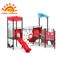 Outdoor Tower Equipment Red and Blue For Children