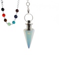 opalite+7 chakra chain