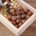 New Manual Nutcracker Nut Tongs Pecan Nut Adjustable Heavy Duty Macadamia Cracker Opener Machine Tool With Metal Handle