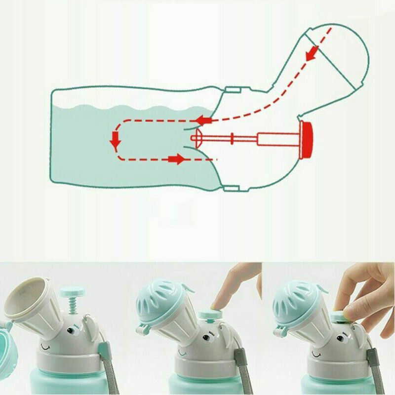 Portable Convenient Travel Cute Baby Urinal Kids Potty Girl Boy Car Toilet Potties Vehicular Urinal Traveling urination New Drop