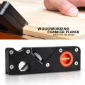 Woodworking Planer Chamfering Trimming Planes 45 Degree Oblique Angle Edge Carpenter Wood Planes w/Spirit Bubble Woodwork Tools