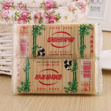 250pcs/Bag Natural Disposable Bamboo Toothpicks Double Head Family Restaurant Hotel Travel Supplies Toothpicks Tools Dropship