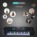 37 Keys Electronic Piano Multifunctional Electronic Organ Musical Instrument Toy with Microphone for Children Beginners