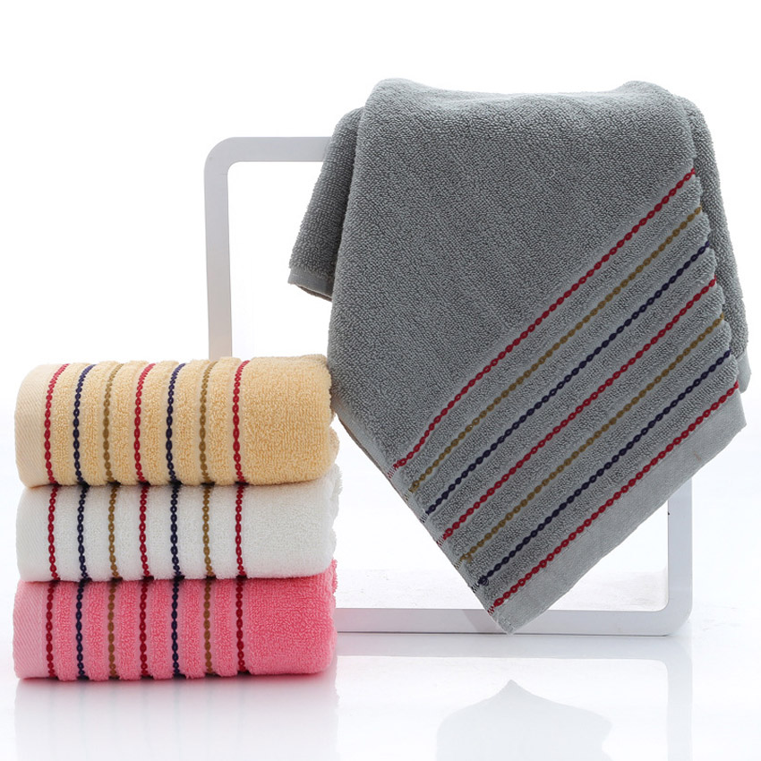 Striped Cotton Towel Set Large Thick Bath Towel Bathroom Face Shower Towels Home Hotel For Adults Kids Soft toalla de ducha