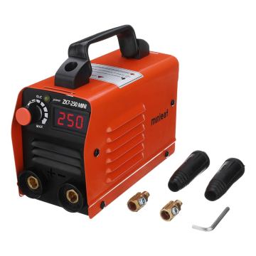 ZX7-250 250A Mini Electric Welding Machine Portable Digital Display MMA ARC DC Inverter Plastic-welder Weld Equipment Durable