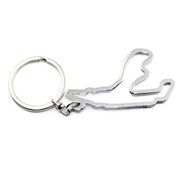 Keychain Spa-Francorchamps Circuit Raceway Key Chain Keyring Auto Accessories Car Key Ring