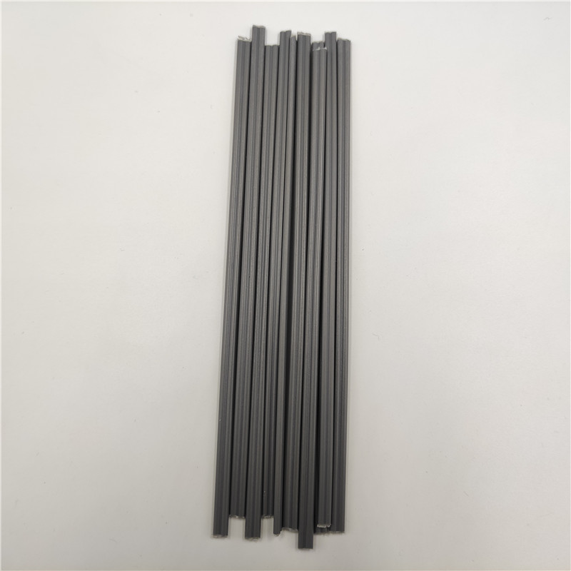 50pcs Plastic Welding Rods Bumper Repair ABS/PP/PVC/PE Sticks Soldering Supplies Grey White Black Beige Color
