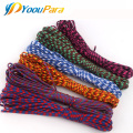 YoouPara 4mm Paracord 550 Rope 252 Colors Type III 7 Stand 50FT Paracord Parachute Cord Rope Survival kit DIY Bracelet Wholesale