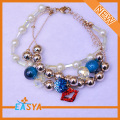 Multi Strands Fantasy Plastic Beads Bracelet