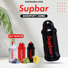 New product: supbar 8000puffs integrated dust cover