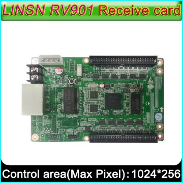 Full color LED display screen controller, LINSN RV901 Receiving card, Universal interface suitable for all kinds of HUB board