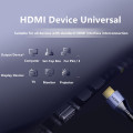 8K HDMI2.1 Cable Ultra-HD (UHD) 48Gbps 8K 60Hz 4K 120Hz HDR RGB 4:4:4 Audio Video Cable For PS4 HDTV Projector Computer 1m 2m 3m