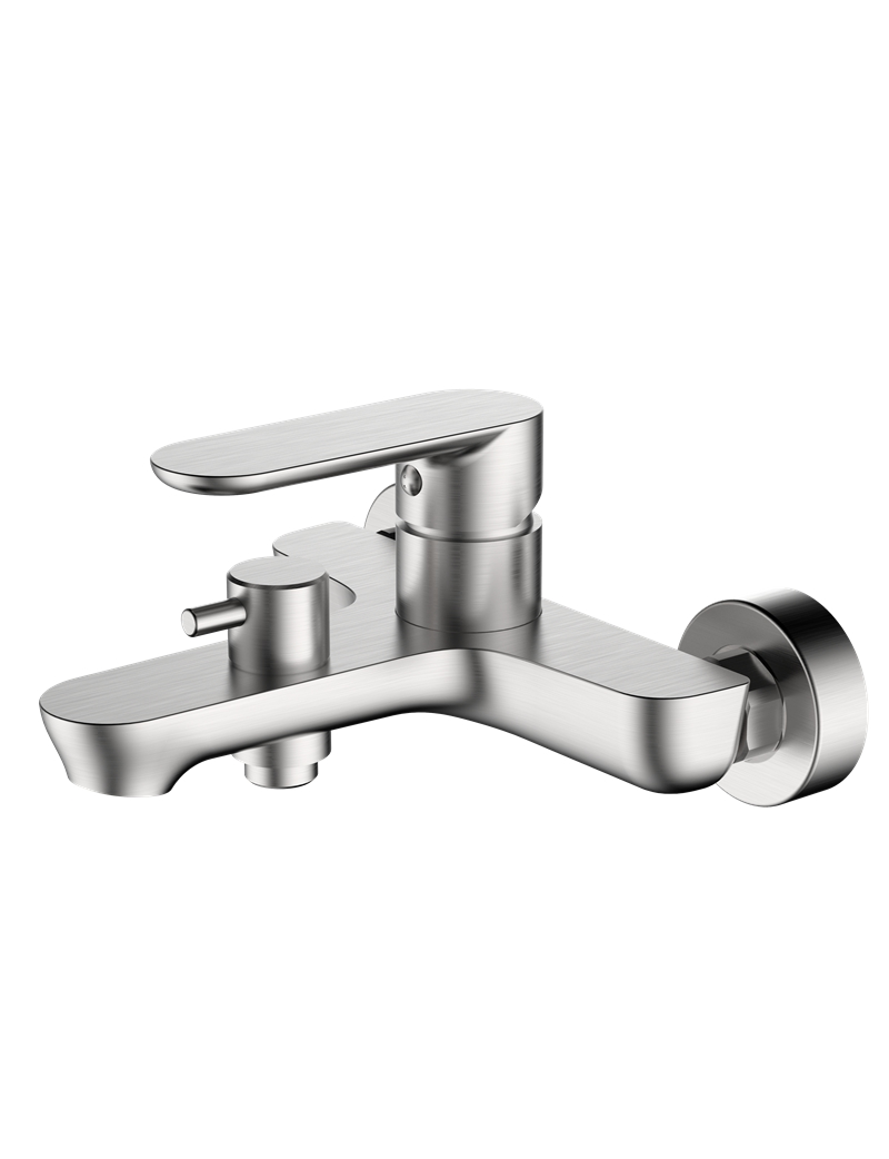 single level shower faucets