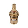 Brass Ceramic Thermostatic Valve Faucet Cartridge Bathroom Hot Cold Water Mixer Valve Water Temperature Ajustment Kit