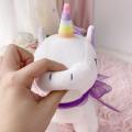 30CM/40CM Beautiful Unicorn Doll, Soft Fabric, PP Cotton Stuffed, Rainbow Colored Sideburns Decoration, Gift for Girls