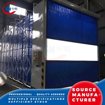 Track Driven Automatic Telescopic Spray Booth