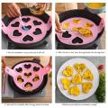 Fried Egg Pancake Maker Nonstick Cooking Tool Round Heart Pancake Maker Egg Cooker Pan Flip Eggs Mold Kitchen Baking Accessories