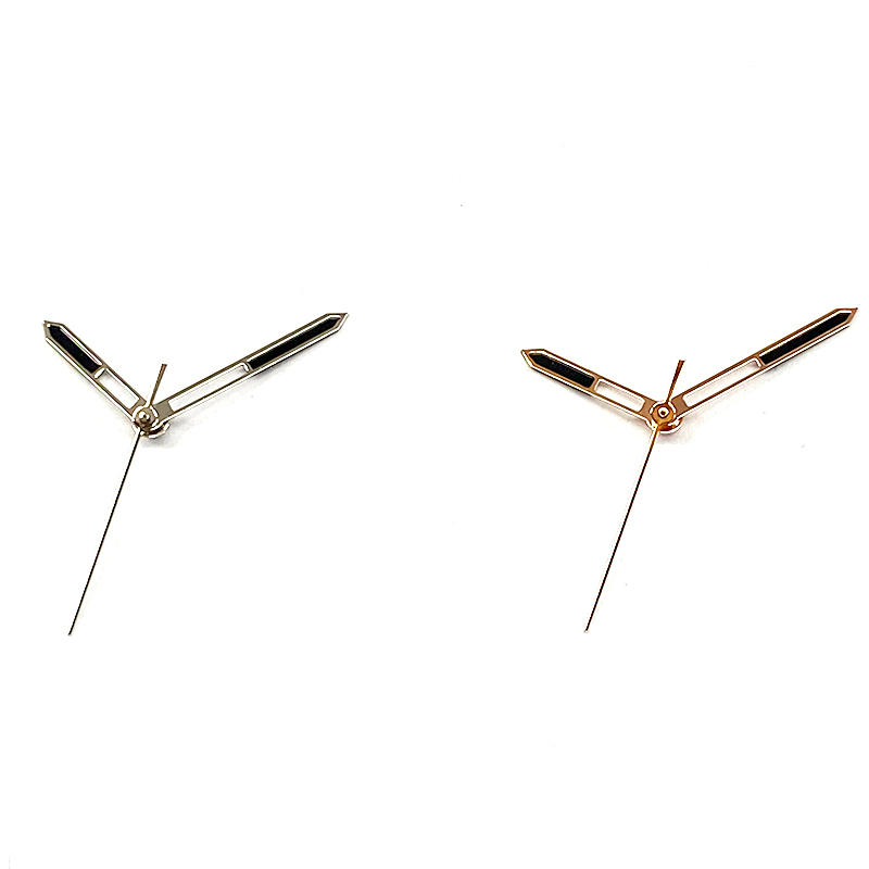 Pencil watch hands