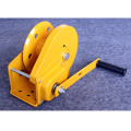 1200lb Hand crank two-way self-locking manual winch household small portable traction hoist with brake manual winch