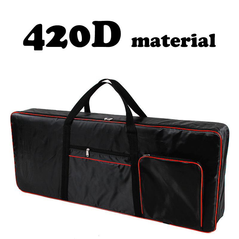 420D/600D Thickened nylon 61 key keyboard instrument keyboard bag Waterproof electronic piano cover case for electronic