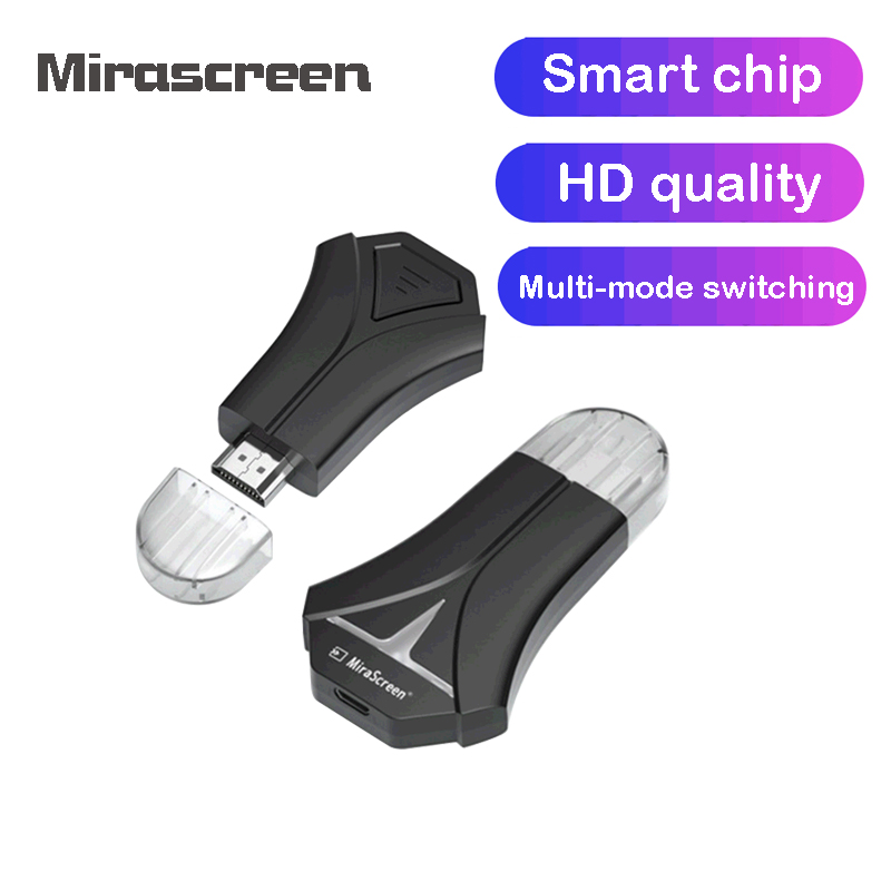 Mirascreen HDMI WIFI TV Stick 1080P Wireless Display Same Screen Device 2.4G Smart AM8268 Screen Sharing for computer tablets TV