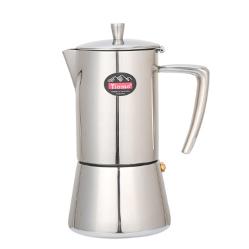 Coffee Pot 200ML/300ML Mocha Pot 304#Stainless Steel Coffee Maker Kitchen Coffee Percolator Mocha Pot Drink Kettle