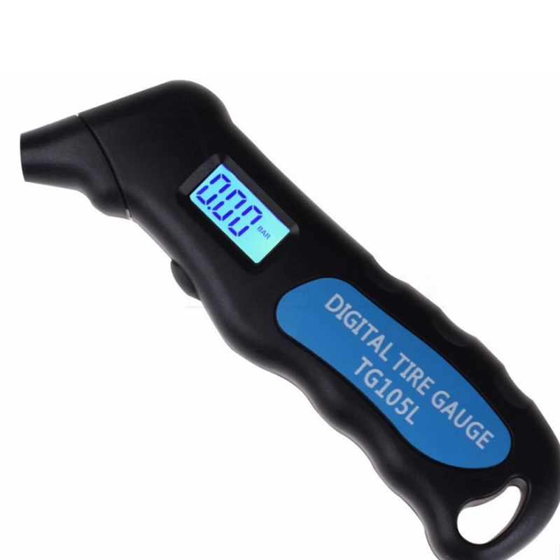 Digital Car Tire Tyre Air Pressure Gauge Meter LCD Display Manometer Barometers Tester for Car Truck Motorcycle Bike Test