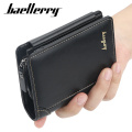 Quality Guarantee Men's Short Wallet Bifold Card Holders for Men Casual Portable Coin Purse NewLeather Male Cash Clutch Bag