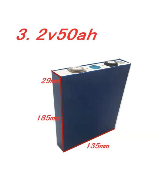 Lithium Ion Battery Rechargeable Solar Energy system 3.2v 50ah Lifepo4 battery cells prismatic