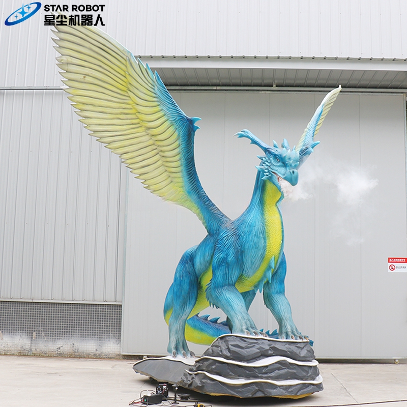 Winter Dragon Animatronic for Sale