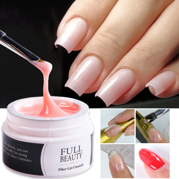 1Box Nail Extension Gel Pink White Clear Poly UV Builder Gel For Nails Finger Extensions Form Tips French Nail Art Tool LY1623-1