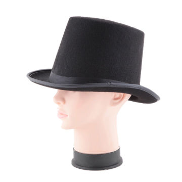 Magician Black Hat Halloween Party Hat Kids Adult Photo Prop Caps Cosplay Costume Party Accessory For Men Women Children 3