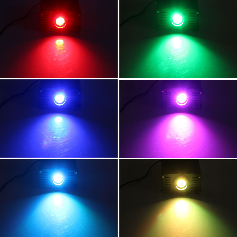 16W Led Fiber Optic Engine Driver RF Remote Touch Controlled RGBW Ceiling star DIY Light Device Multicolor