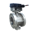 DN250 DN400 titanium gear operated electric butterfly valve