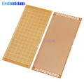 10x22cm DIY Bakelite Plate Paper Prototype PCB Breadboard Universal Experiment Matrix Board Single Sided Sheet Copper 10*22CM