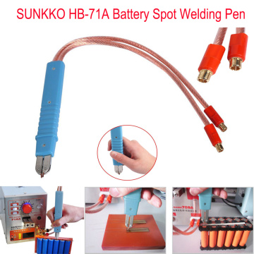 SUNKKO HB-71A Spot Welding Pen Remote Welder Large Size Battery Pack For 18650 Lithium Battery Production DIY Pulse Welding Pen