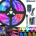 LED Strip Lights Bluetooth IR WIFI RGB 5050 2835 Flexible Lamp Tape Ribbon With Diode DC 12V 5M 10M 32.8ft Holiday Xmas New Year