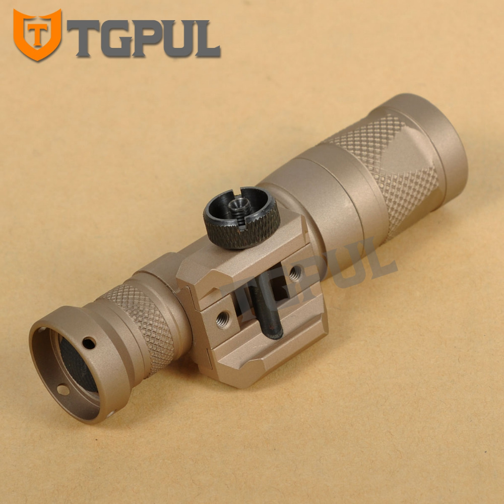 TGPUL M300 M300V Tactical Flashlight Gun Weapon Light Military Hunting Strobe Torch For 20mm Weaver Picatinny Rail AR15