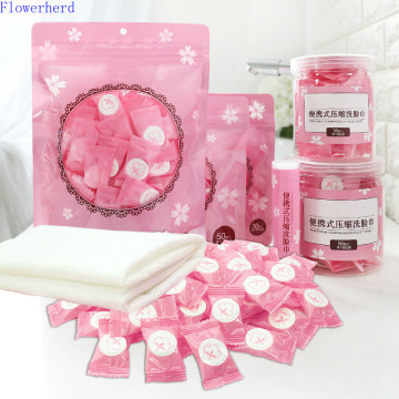Candy Towel Disposable Compressed Towel Cotton Travel Travel Portable Face Towel Beauty Cleansing Towel Small Square Towel