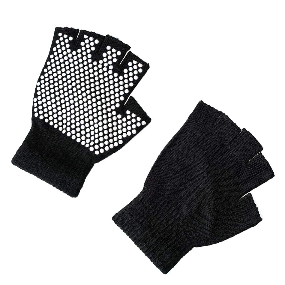 Gym Fitness Yoga Sports Gloves Power Weight Lifting Women Men Crossfit Workout Bodybuilding Half Finger Hand Protector