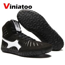 New Professional Wrestling Shoes Men Light Weight Boxing Shoes High Quality Wrestling Sneakers Men Flighting Sneakers Male