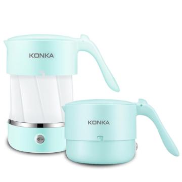 KONKA Electric kettle Foldable Water Kettle Auto Power-Off Protection 0.5L Kettle Teapot For Travel Home