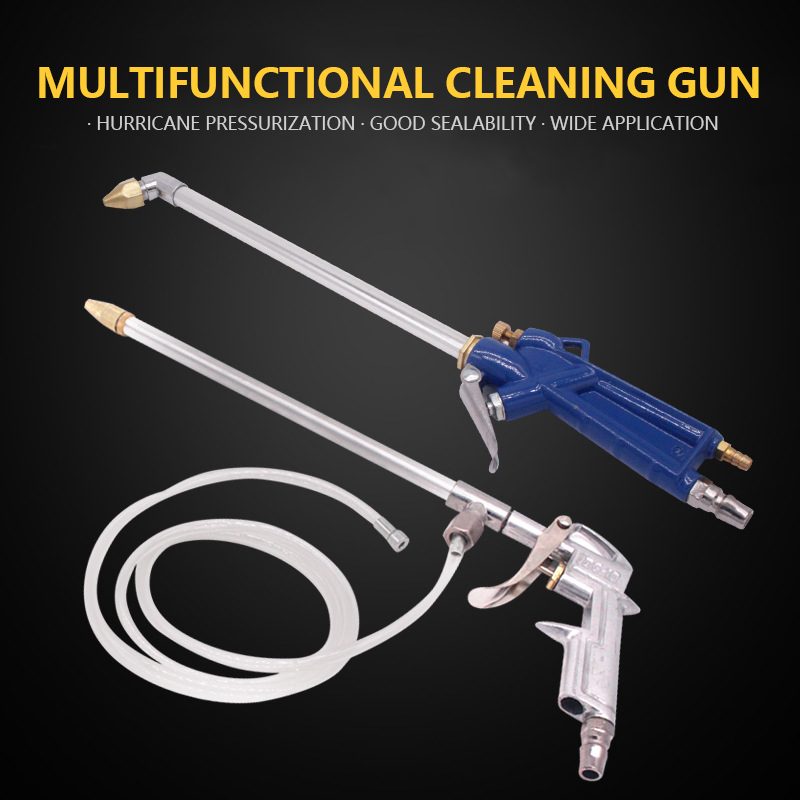 400mm Engine Oil Cleaner Tool 120cm Hose Machinery Parts Cleaning Gun For Car Washing Car Washing Gun Car Cleaner Accessories