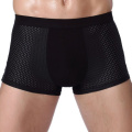 Men's Underwear 1 Pack Mesh U Convex Modal Male Boxer Briefs Stretch Boxers Briefs Trunks Shorts For Men Soft Comfortable 2020